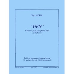 Ryo Noda: Gen (Saxophone-Alto & Piano)