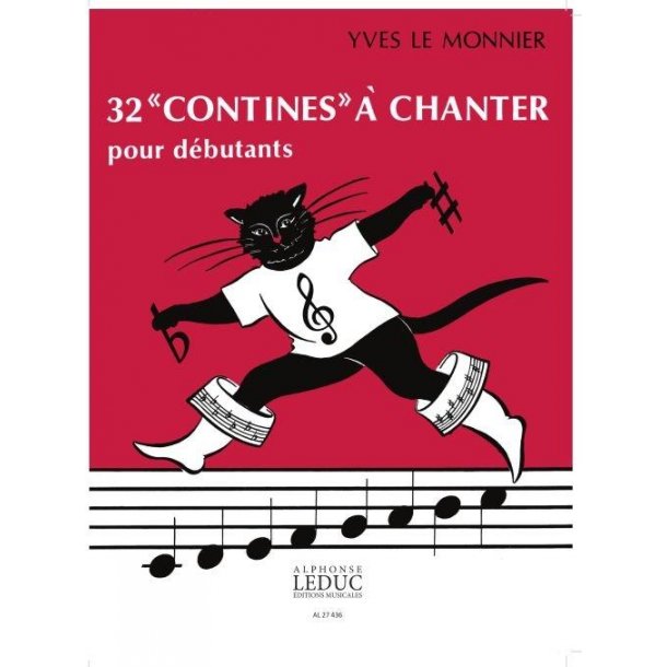 Yves le Monnier: 32 Contines &agrave; Chanter (Voice & Piano)