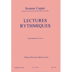 Coppin Lectures Rythmiques Degre Preparatoire A Moyen Book