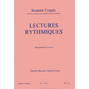 Coppin Lectures Rythmiques Degre Preparatoire A Moyen Book