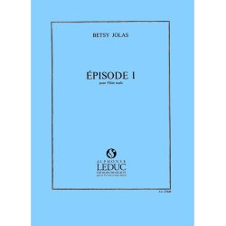 Betsy Jolas: Episode 1&egrave;re (Flute solo)
