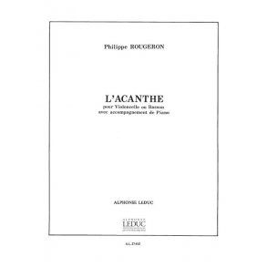 Philippe Rougeron: L'Acanthe (Cello & Piano)