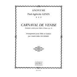 Paul Agricole G&eacute;nin: Le Carnaval de Venise (Flute & Guitar)