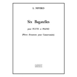 Lucien Niverd: Bagatelles No.1: Allegretto (Flute & Piano)