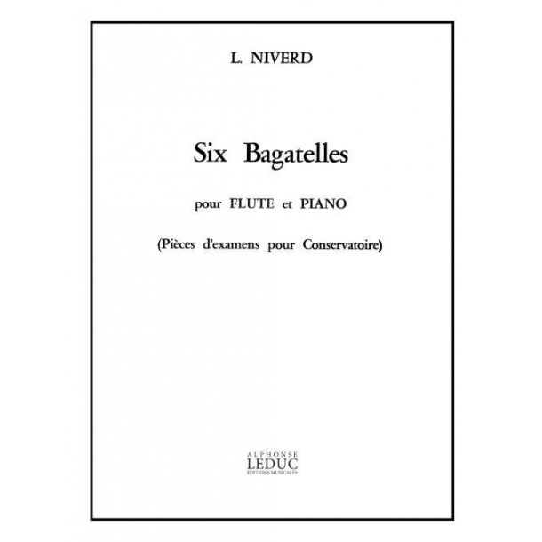 Lucien Niverd: Bagatelles No.1: Allegretto (Flute & Piano)