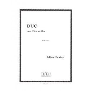 Edison Denisov: Duo (Flute & Viola)