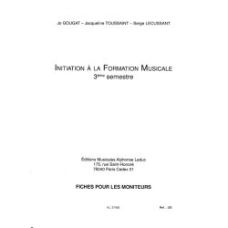 Lecussant I. F. M. Fiches Pedagogiques Moniteur No.3 Le Complet Book