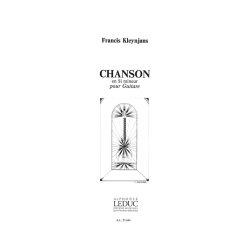 Francis Kleynjans: Chanson Op.71 in B minor (Guitar solo)