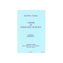 Couleau Heure De Formation Musicale Preparatoire 1 Theorie Book