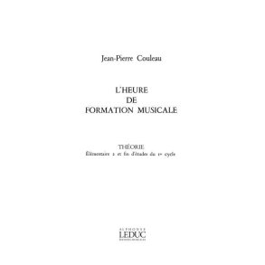 Couleau Heure De Formation Musicale Elementaire 2 Et Fin D'etudes 1er