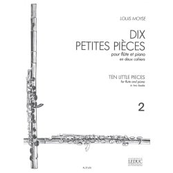 Louis Mo&yuml;se: 10 Petites Pi&egrave;ces Vol.2 (Flute & Piano)