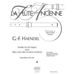 Georg Friedrich Handel: Sonata in G major (alto) (Recorder & Continuo)