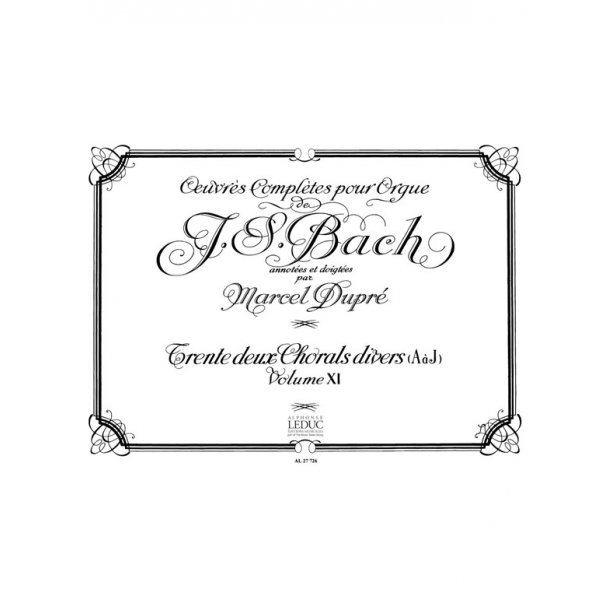 Johann Sebastian Bach: Organ Works Vol.11 (Organ)