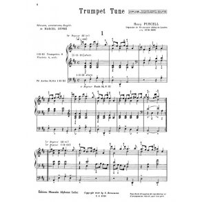 Henry Purcell: Trumpet Tune (Maîtres classiques No.28) (Organ)