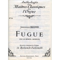 Johannes Brahms: Fugue in A flat minor (Ma&icirc;tres classiques No.39) (Organ)