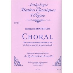 Dietrich Buxtehude: Chorale (Ma&icirc;tres classiques No.44) (Organ)