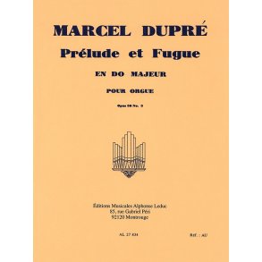 Marcel Dupré: 3 Préludes et Fugues Op.36, No.3 in C major (Organ)