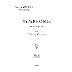 Joseph Gilles: Symphonie in E major (Organ)