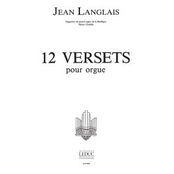 Jean Langlais: 12 Versets (Organ)