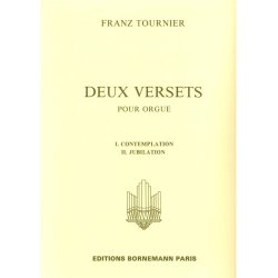 Franz Tournier: 2 Versets (Organ)