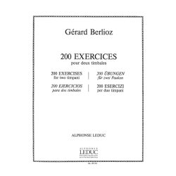 G&eacute;rard Berlioz: 200 Exercices (Percussions 2)