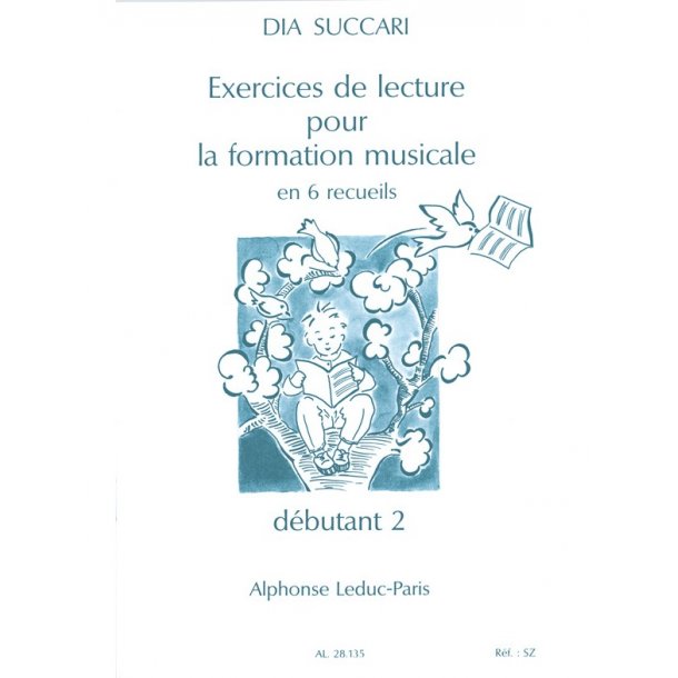 Succari Exercices De Lecture Pour La Formation Musicale Vol 2 Deb 2 Bk