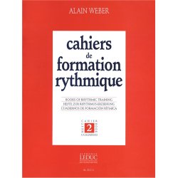 Alain Weber: Cahiers de Formation rythmique Vol.2 (Book)