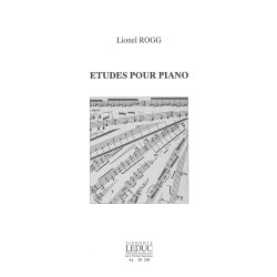 Lionel Rogg: Etudes pour Piano (Piano solo)