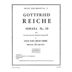 Gottfried Reiche: Sonata No.19 (Quartet-Brass)