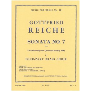 Gottfried Reiche: Sonata No.7 (Quartet-Brass)