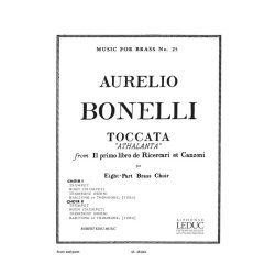 Aurelio Bonelli: Toccata 'Athalanta' (Ensemble-Brass 8 or more)