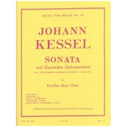Johann Kessel: Sonata (Quintet-Brass)