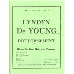 Lynden DeYoung: Divertissement (Ensemble-Brass 8 or more)