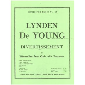 Lynden DeYoung: Divertissement (Ensemble-Brass 8 or more)