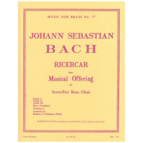 Johann Sebastian Bach: Ricercar de l'Offrande musicale (Septet-Brass)