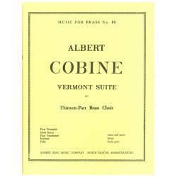 Albert Cobine: Vermont Suite (Ensemble-Brass 8 or more)