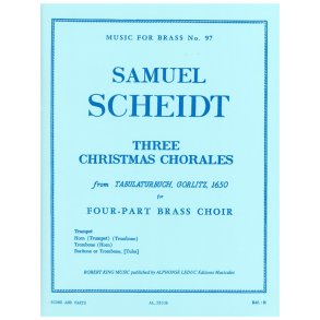Samuel Scheidt: 3 Christmas Chorales (Quartet-Brass)