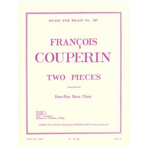 François Couperin: 2 Pièces (Quartet-Brass)
