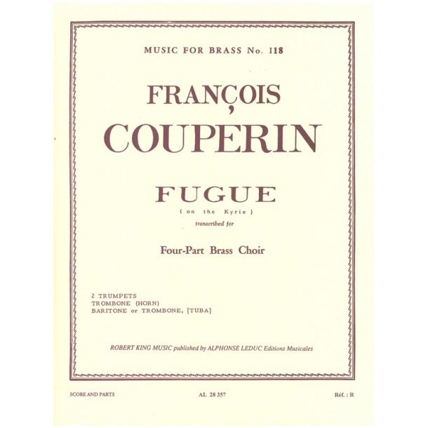 Fran&ccedil;ois Couperin: Fugue on 'Kyrie' (Quartet-Brass)