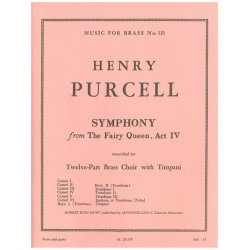 Henry Purcell: Symphonie de 'Fairy Queen' (act 4) (Ensemble-Brass 8 or more)