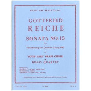 Gottfried Reiche: Sonata No.15 (Quartet-Brass)
