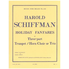 Harold Schiffman: Holiday Fanfares (Trumpets 3)
