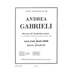 Andrea Gabrieli: Ricercar Del Duodecimo Tuono
