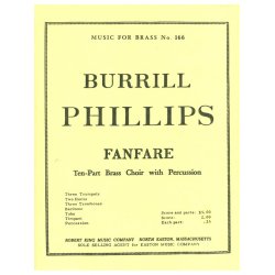 Burrill Phillips: Fanfare (Ensemble-Brass 8 or more)