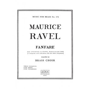 Maurice Ravel: Fanfare (Ensemble-Brass 8 or more)