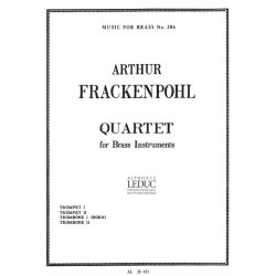 Arthur R. Frackenpohl: Quartet (Quartet-Brass)