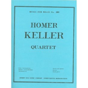 Homer Keller: Quartet (Quartet-Brass)