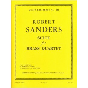 Robert Levine Sanders: Suite (Quartet-Brass)