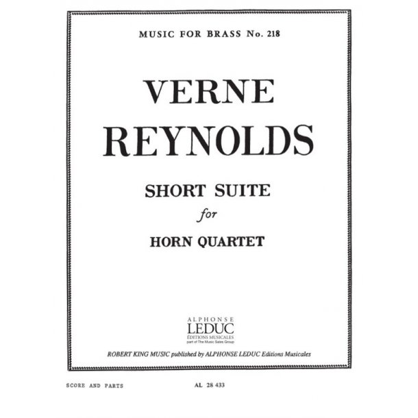 Verne Reynolds: Short Suite (Horns 4)