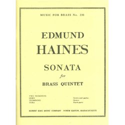 Edmund Haines: Sonata (Quintet-Brass)